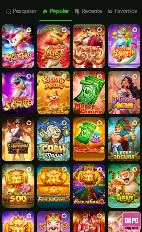 okpg - explorar os melhores jogos de mesa - Gates of Olympus