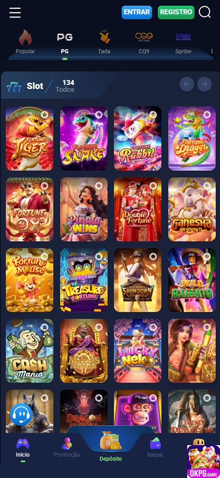 Prêmios Jogos okpg.com